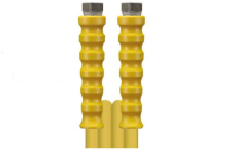 Foto van Slang 3/8 Geel 2SC RVS Wartel 3/8