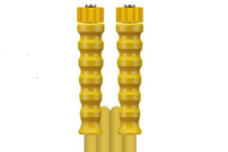Foto van Slang 3/8 Geel 2SC RVS Wartel M22x1,5