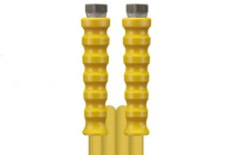 Foto van Slang 1/2 Geel 2SC RVS Wartel 1/2