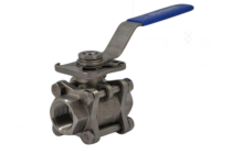 Foto van Kogelkraan RVS 316 Binnen-Binnen 63Bar ISO top NPT