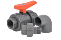 Foto van Hogedruk PVC Grijs