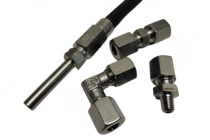 Foto van Smeerslang en RVS slangnippels