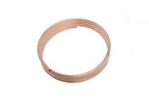 Foto van Rood koperen leiding